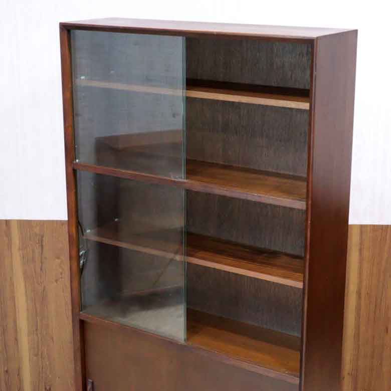 ハイキャビネット ブックケース ヴィンテージ イギリス GIBBS