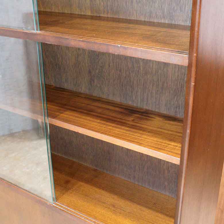 ハイキャビネット ブックケース ヴィンテージ イギリス GIBBS