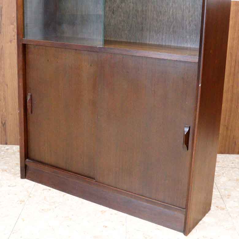 ハイキャビネット ブックケース ヴィンテージ イギリス GIBBS