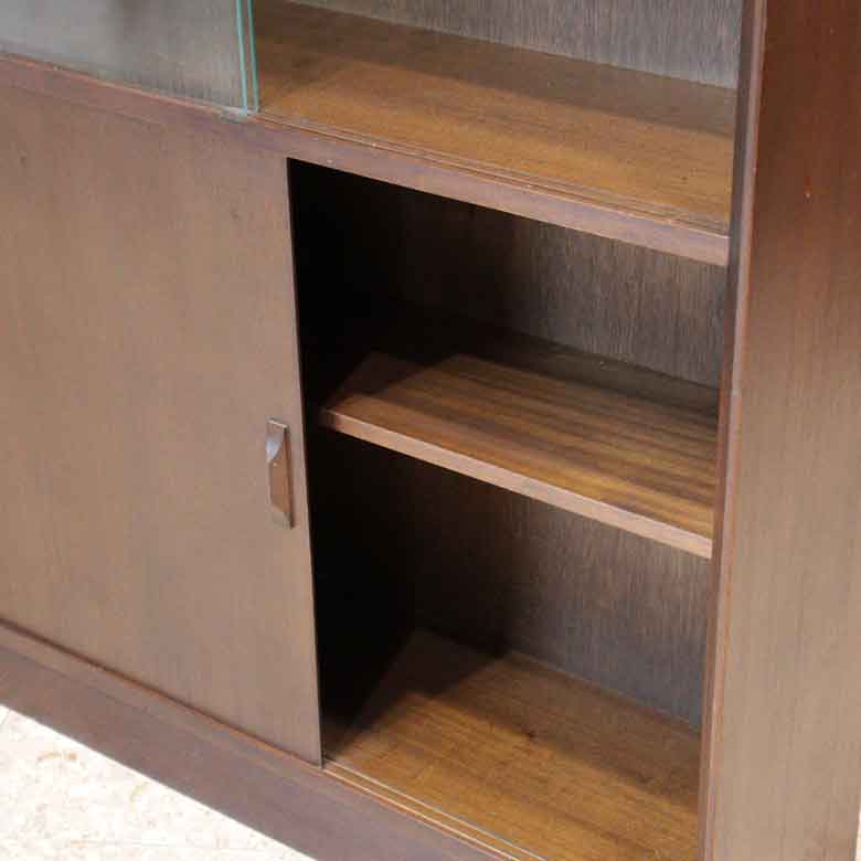 ハイキャビネット ブックケース ヴィンテージ イギリス GIBBS