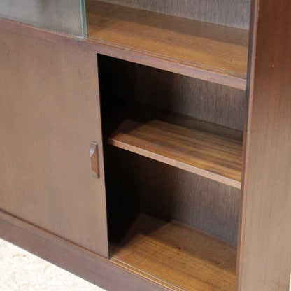 ハイキャビネット ブックケース ヴィンテージ イギリス GIBBS