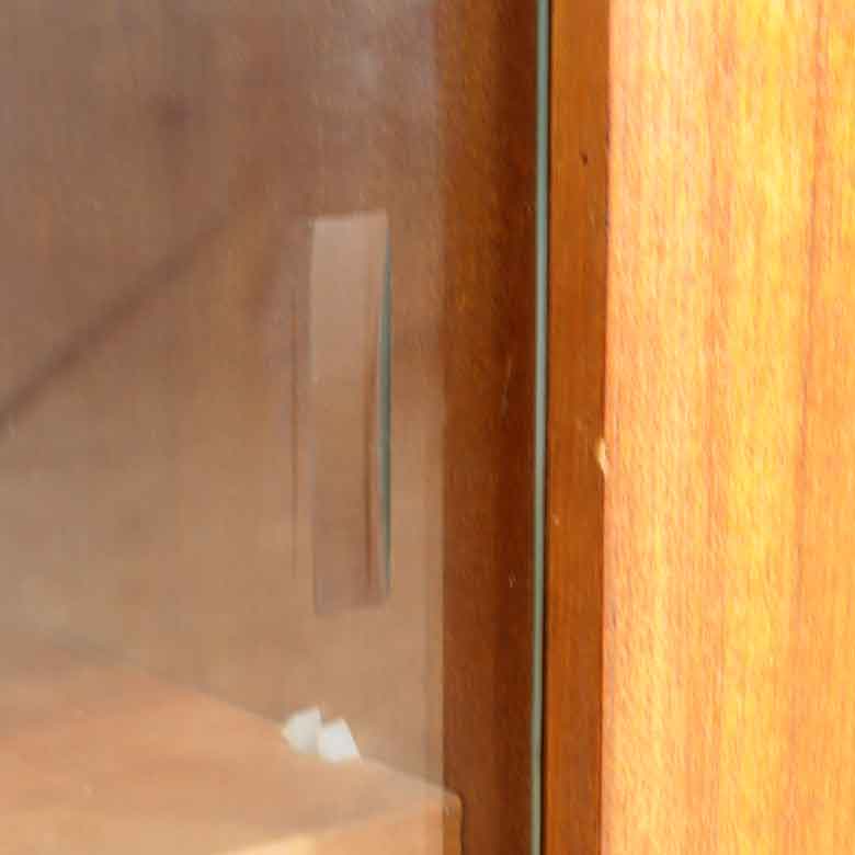 ガラスキャビネット ブックケース ヴィンテージ イギリス GIBBS