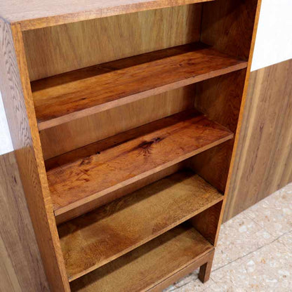 オープンブックケース 足つき 本棚 オーク ヴィンテージ 木製 レトロ ミッドセンチュリー 北欧