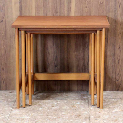 ネストテーブル 3Pセット チーク ヴィンテージ イギリス ミッドセンチュリー 北欧