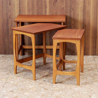 ネストテーブル 3Pセット チーク ヴィンテージ イギリス ミッドセンチュリー 北欧