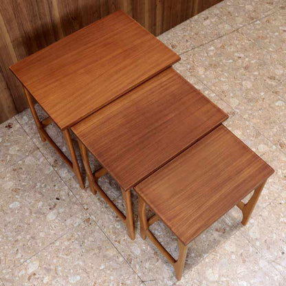 ネストテーブル 3Pセット チーク ヴィンテージ イギリス ミッドセンチュリー 北欧