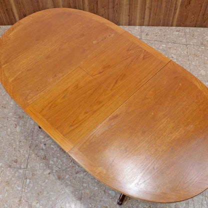 ダイニングテーブル ネイサン オーバル イギリス チーク 完成品 NATHAN