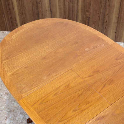 ダイニングテーブル ネイサン オーバル イギリス チーク 完成品 NATHAN