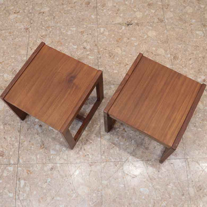 ネストテーブル3点セット イギリス ヴィンテージ チーク ミッドセンチュリー