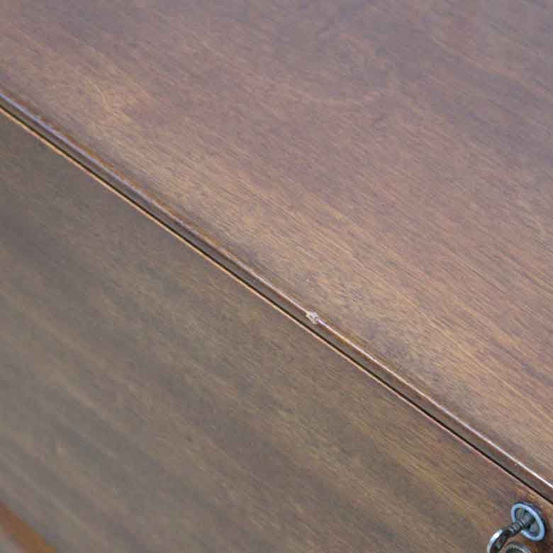 ドロップフロントキャビネット Herbert E. Gibbs ブックケース ヴィンテージ イギリス