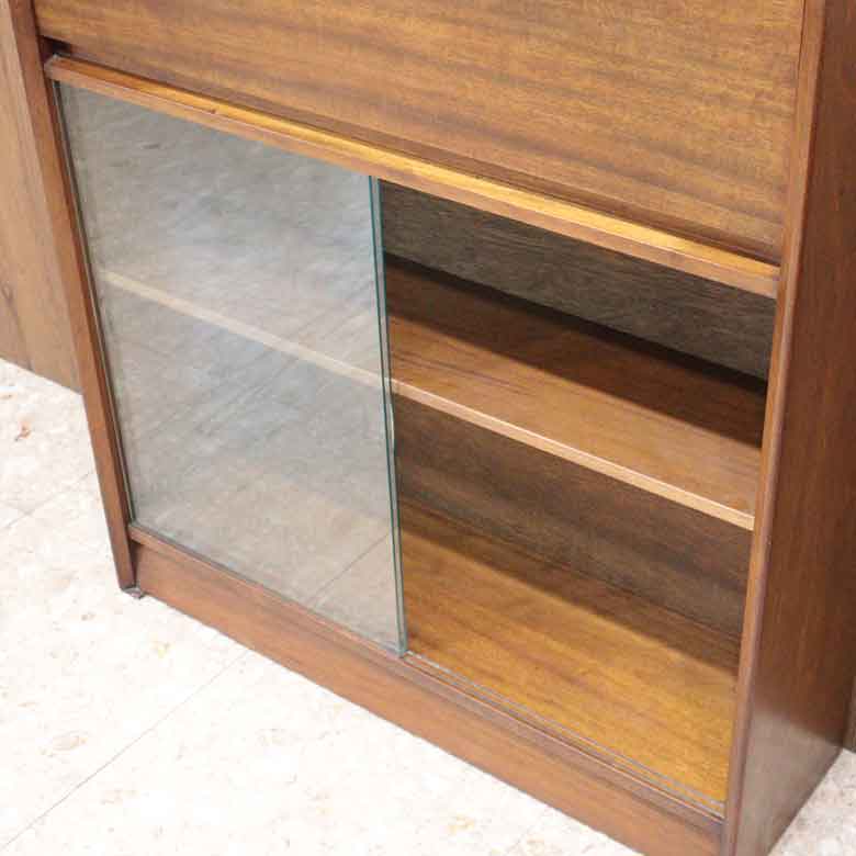 ドロップフロントキャビネット Herbert E. Gibbs ブックケース ヴィンテージ イギリス