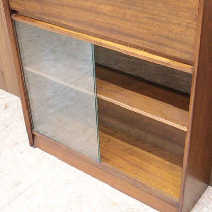 ドロップフロントキャビネット Herbert E. Gibbs ブックケース ヴィンテージ イギリス