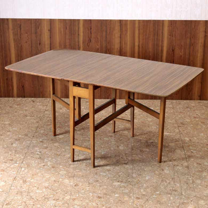 ゲートレッグテーブル メラミン ヴィンテージ イギリス 折りたたみテーブル