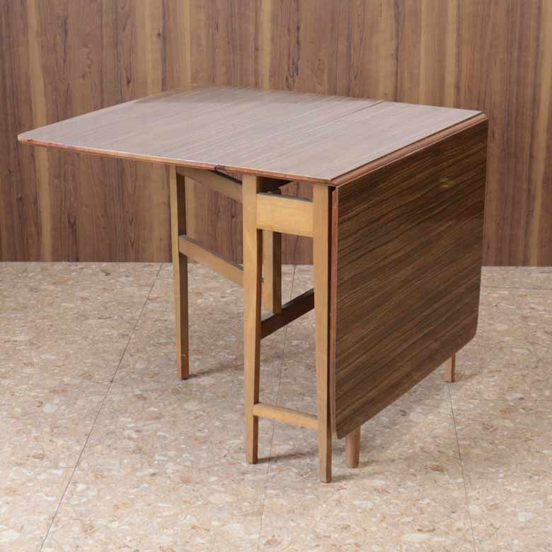 ゲートレッグテーブル メラミン ヴィンテージ イギリス 折りたたみテーブル