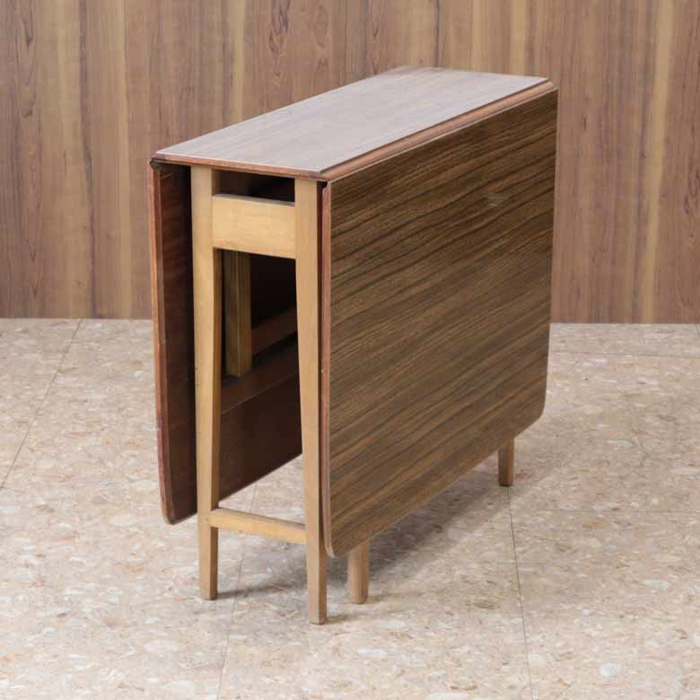 ゲートレッグテーブル メラミン ヴィンテージ イギリス 折りたたみテーブル