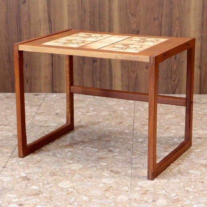 ネストテーブル 3Pセット チーク ヴィンテージ デンマーク ミッドセンチュリー 北欧