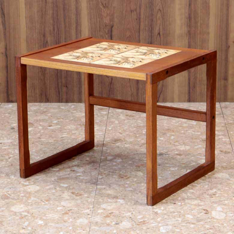 ネストテーブル 3Pセット チーク ヴィンテージ デンマーク ミッドセンチュリー 北欧