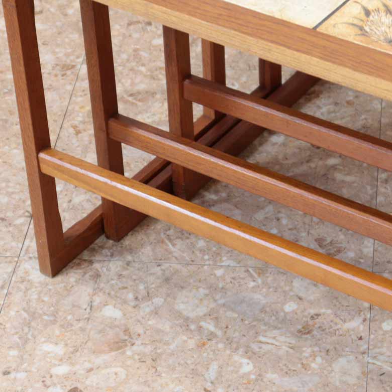 ネストテーブル 3Pセット チーク ヴィンテージ デンマーク ミッドセンチュリー 北欧