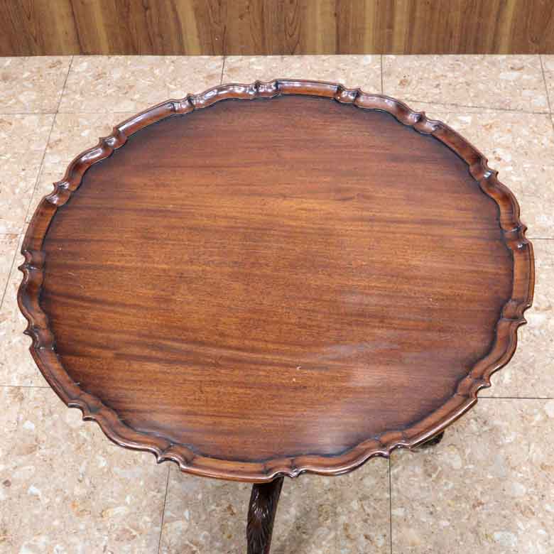 ティルトトップテーブル ヴィンテージ イギリス ラウンドテーブル オケージョナルテーブル