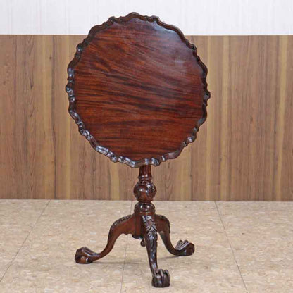 ティルトトップテーブル ヴィンテージ イギリス ラウンドテーブル オケージョナルテーブル