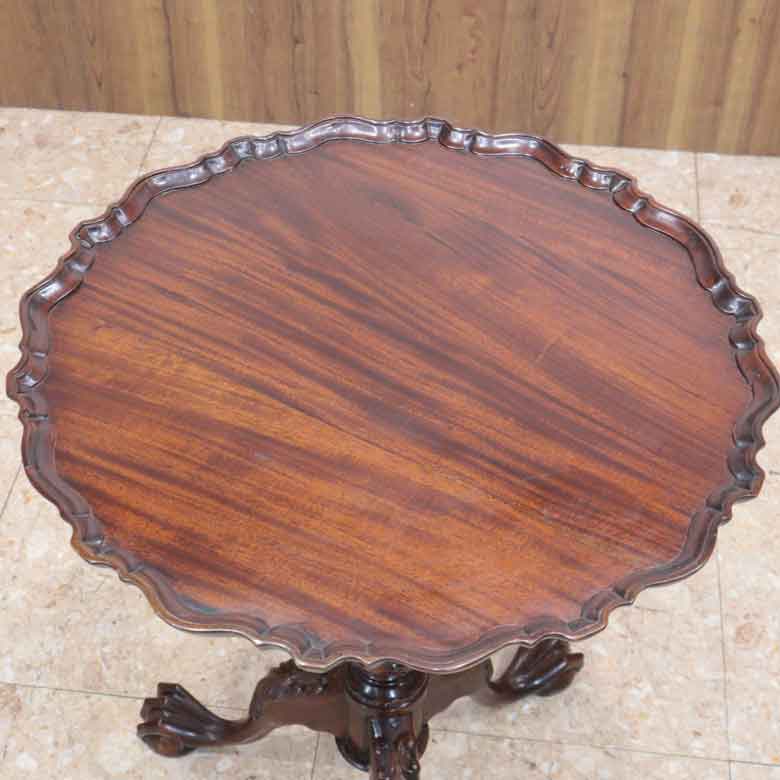 ティルトトップテーブル ヴィンテージ イギリス ラウンドテーブル オケージョナルテーブル