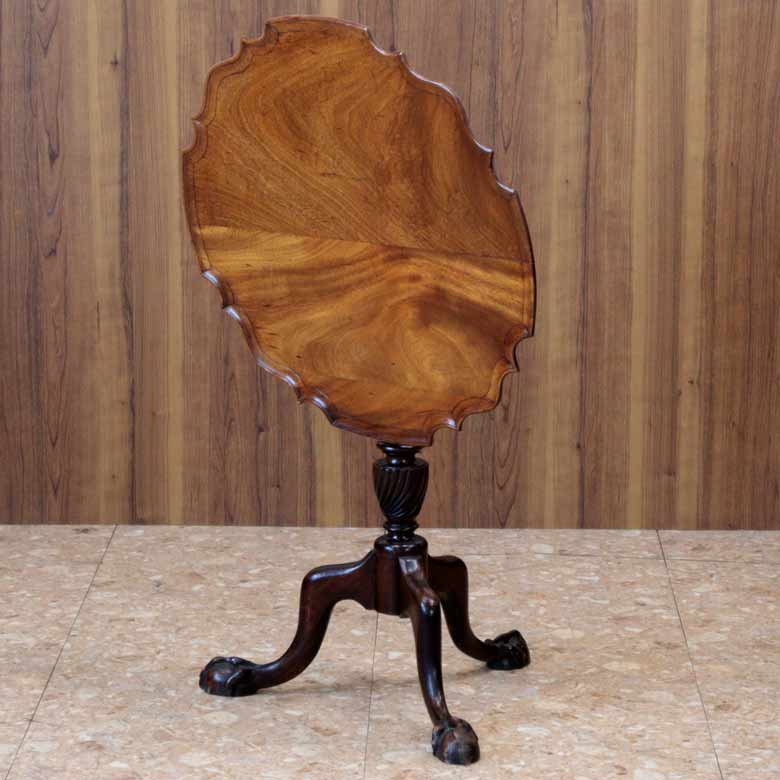 ティルトトップテーブル ヴィンテージ イギリス ラウンドテーブル オケージョナルテーブル