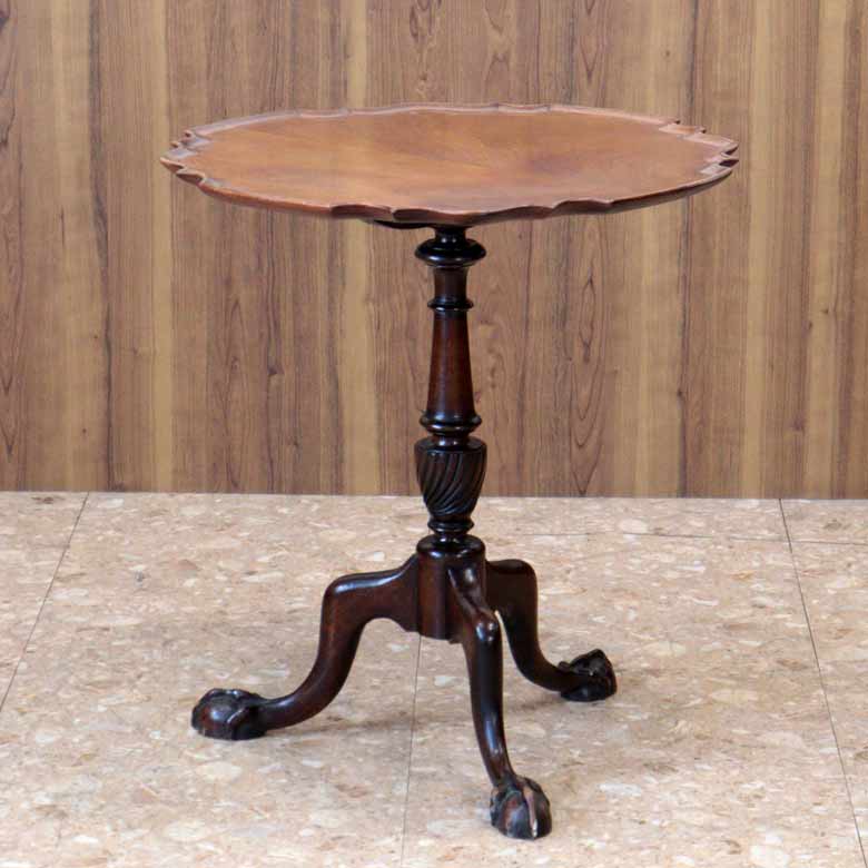 ティルトトップテーブル ヴィンテージ イギリス ラウンドテーブル オケージョナルテーブル