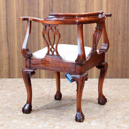 コーナーチェア Bevan Funnell Reprodux チッペンデールスタイル イギリス