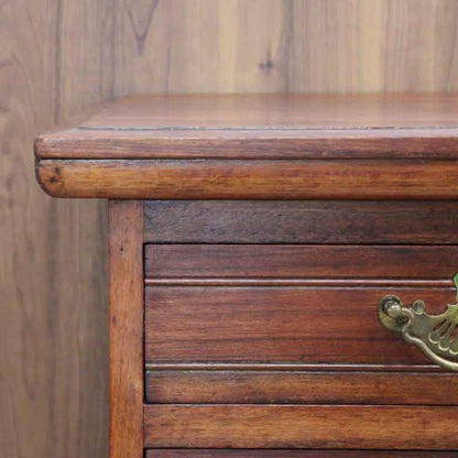 イギリス アンティーク ペディスタルデスク ライティングデスク