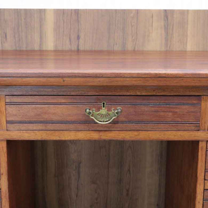 イギリス アンティーク ペディスタルデスク ライティングデスク