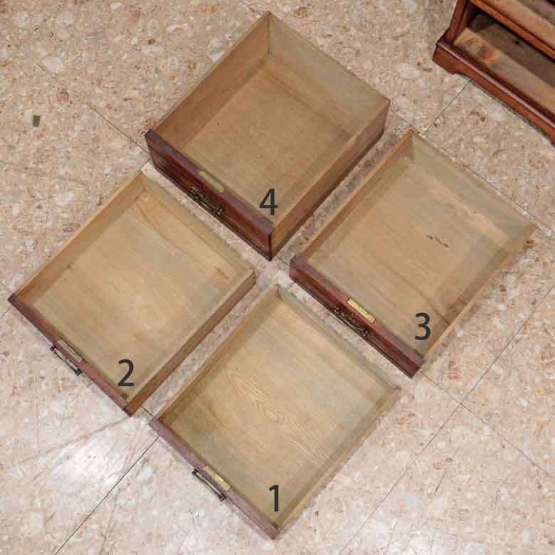 イギリス アンティーク ペディスタルデスク ライティングデスク