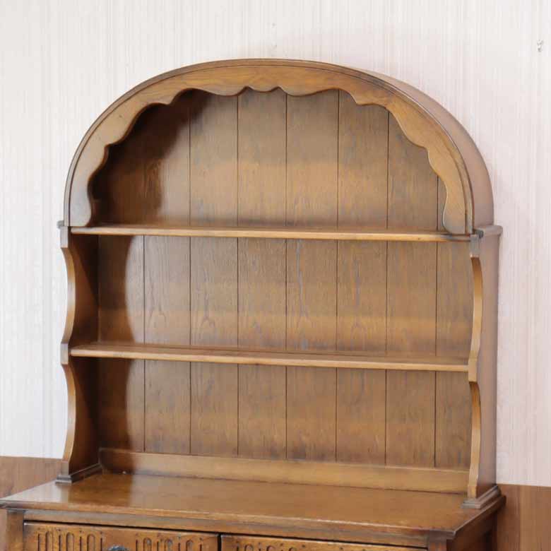 オールドチャーム Old Charm ウェルシュドレッサー カップボード ヴィンテージ 木製 レトロ ミッドセンチュリー 北欧