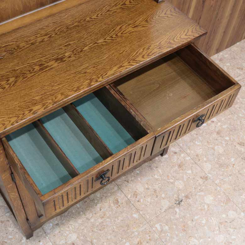 オールドチャーム Old Charm ウェルシュドレッサー カップボード ヴィンテージ 木製 レトロ ミッドセンチュリー 北欧