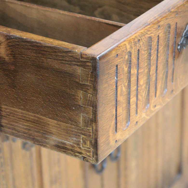 オールドチャーム Old Charm ウェルシュドレッサー カップボード ヴィンテージ 木製 レトロ ミッドセンチュリー 北欧