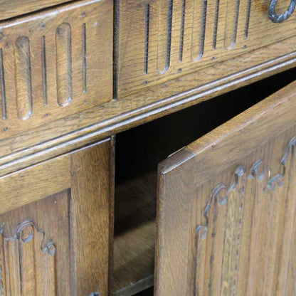 オールドチャーム Old Charm ウェルシュドレッサー カップボード ヴィンテージ 木製 レトロ ミッドセンチュリー 北欧