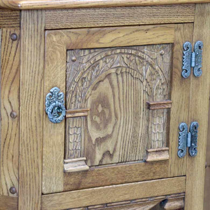 オールドチャーム Old Charm カンテッドテーブル スモールキャビネット ヴィンテージ 木製 レトロ ミッドセンチュリー 北欧