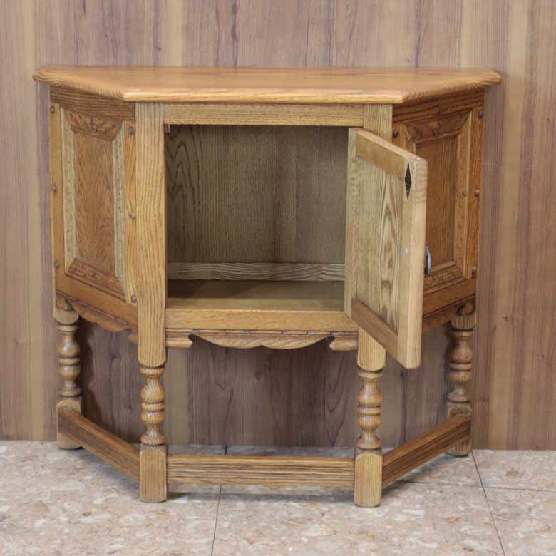 オールドチャーム Old Charm カンテッドテーブル スモールキャビネット ヴィンテージ 木製 レトロ ミッドセンチュリー 北欧