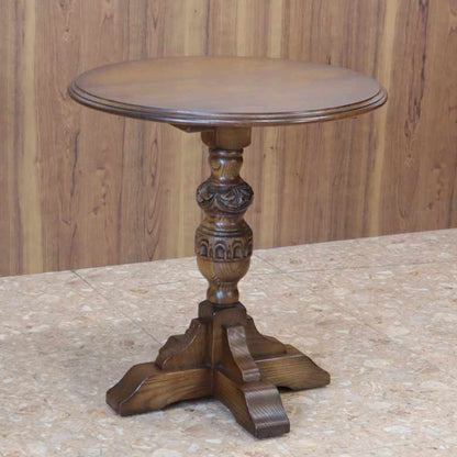 オールドチャーム Old Charm ラウンドテーブル ワインテーブル ヴィンテージ 木製 レトロ ミッドセンチュリー 北欧