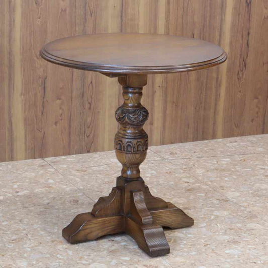 オールドチャーム Old Charm ラウンドテーブル ワインテーブル ヴィンテージ 木製 レトロ ミッドセンチュリー 北欧