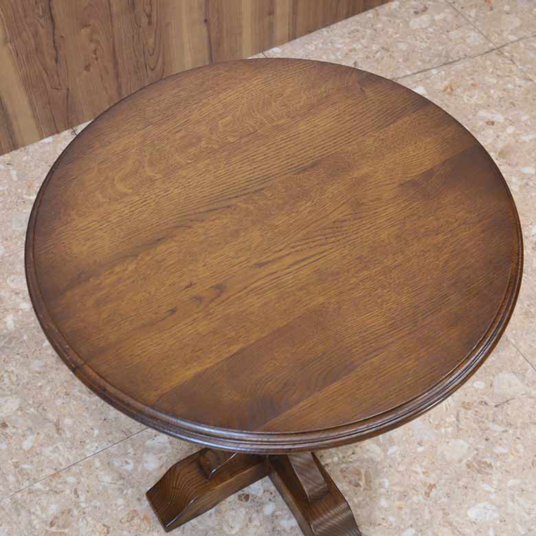 オールドチャーム Old Charm ラウンドテーブル ワインテーブル ヴィンテージ 木製 レトロ ミッドセンチュリー 北欧