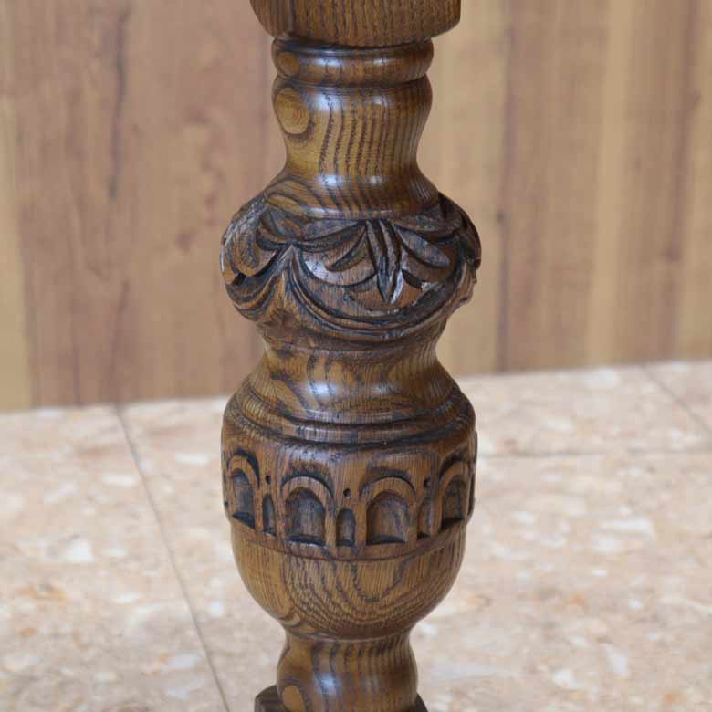 オールドチャーム Old Charm ラウンドテーブル ワインテーブル ヴィンテージ 木製 レトロ ミッドセンチュリー 北欧