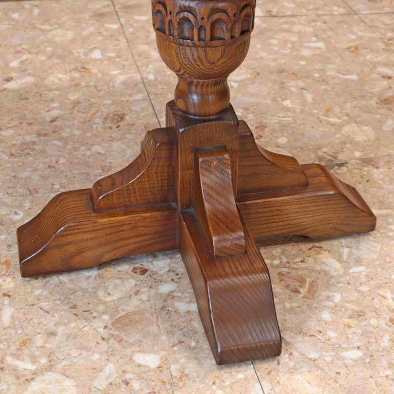 オールドチャーム Old Charm ラウンドテーブル ワインテーブル ヴィンテージ 木製 レトロ ミッドセンチュリー 北欧