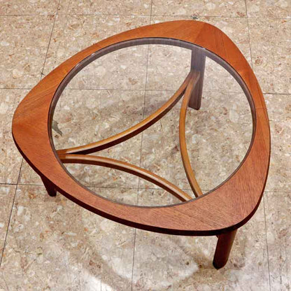 ローテーブル ネイサン/NATHAN ガラステーブル ヴィンテージ 木製 レトロ ミッドセンチュリー 北欧