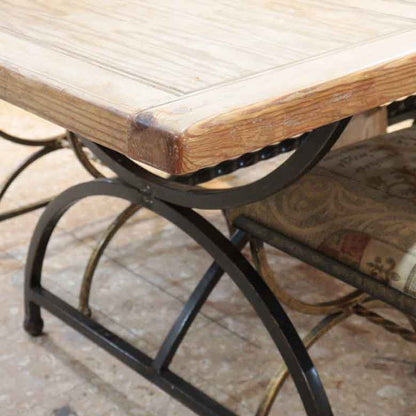 タイルトップ オールドパイン ダイニングテーブル ヴィンテージ 木製 レトロ ミッドセンチュリー 北欧