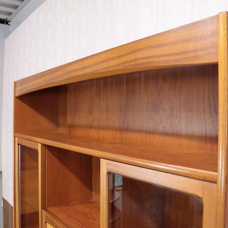キャビネット ネイサン カップボード イギリス チーク 完成品 NATHAN Parker Knoll