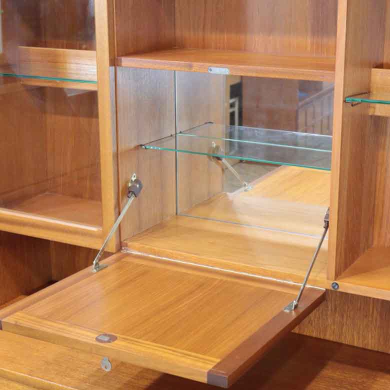 キャビネット ネイサン カップボード イギリス チーク 完成品 NATHAN Parker Knoll