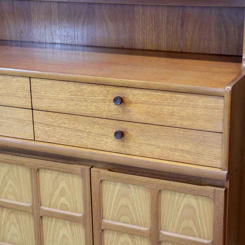 キャビネット ネイサン カップボード イギリス チーク 完成品 NATHAN Parker Knoll