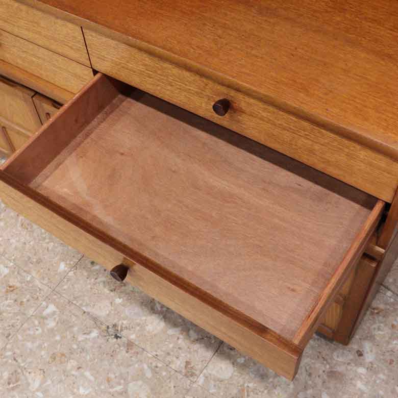 キャビネット ネイサン カップボード イギリス チーク 完成品 NATHAN Parker Knoll