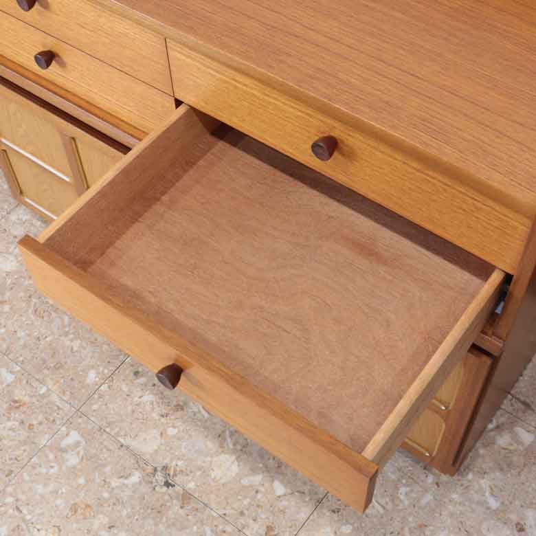 ローキャビネット ネイサン サイドボード イギリス チーク 完成品 NATHAN Parker Knoll