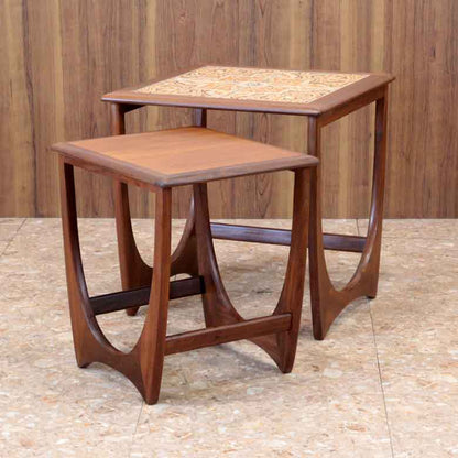 ネストテーブル2P G-plan ヴィンテージ イギリス ローテーブル ミッドセンチュリー